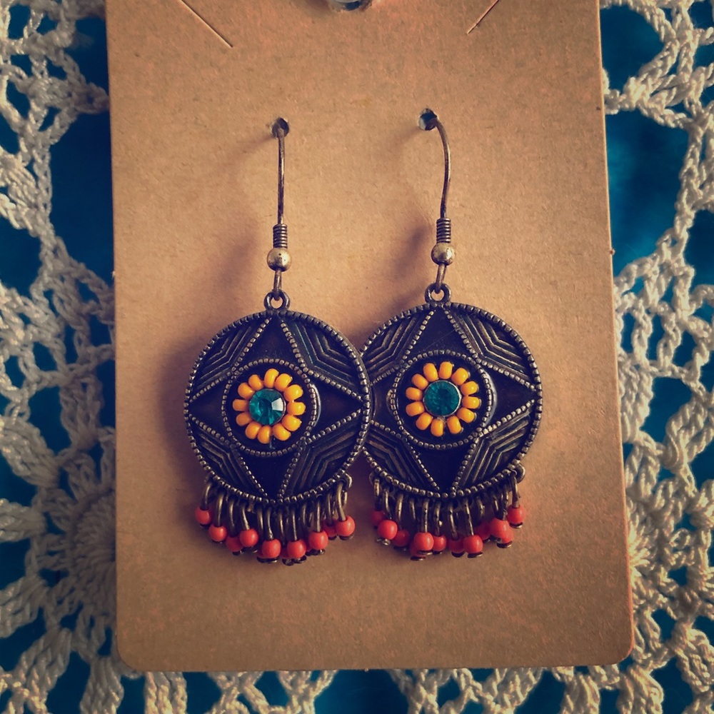 🌹 Boho Earrings EUC